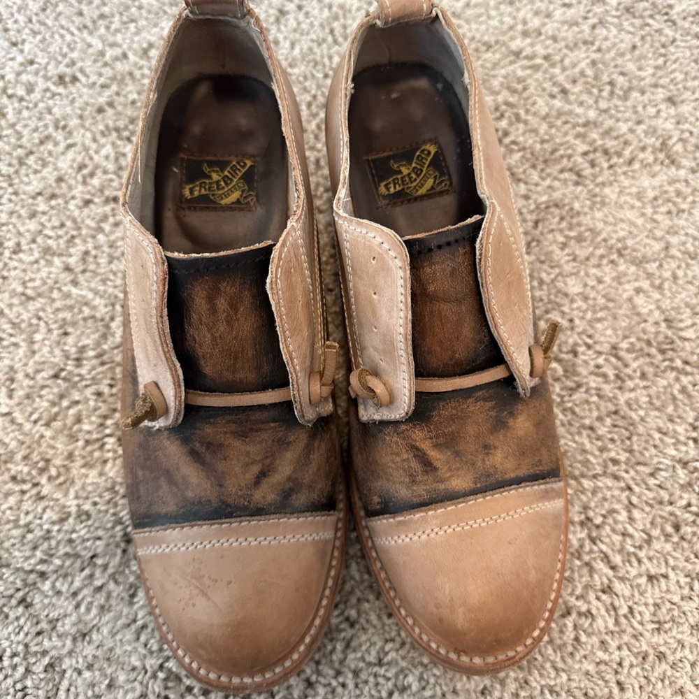 FREEBIRD Catalina Beige Leather Upper